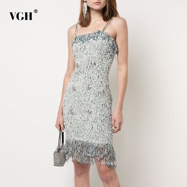 vgh patchwork diamond tassel sling dress for women strapless sleeveless high waist slim dresses female fashion tide summer 210421, Black;gray
vgh patchwork diamond tassel sling dress for women strapless sleeveless high waist slim dresses female fashion tide summer 210421, Black;gray