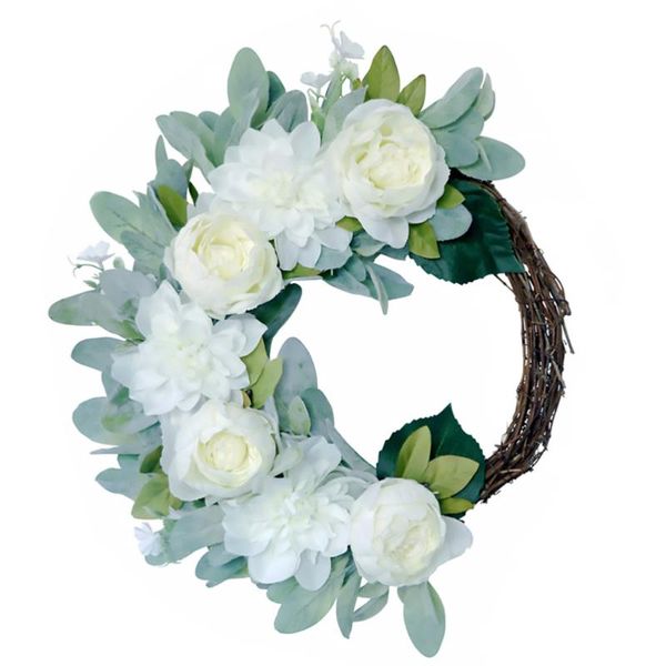 decorative flowers & wreaths 1pc emulation peony garland wall hanging wreath decor home forest style delicate for
decorative flowers & wreaths 1pc emulation peony garland wall hanging wreath decor home forest style delicate for