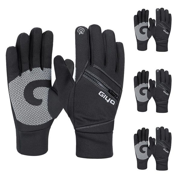 cycling gloves giyo bicycle warm touchscreen full finger winter waterproof outdoor skiing motorcycle riding, Black
cycling gloves giyo bicycle warm touchscreen full finger winter waterproof outdoor skiing motorcycle riding, Black
