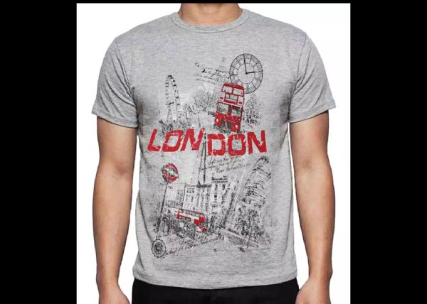 London View Mix Graphic Design Picture UNISEX High Quality Cotton T.Shirt, White;black
London View Mix Graphic Design Picture UNISEX High Quality Cotton T.Shirt, White;black