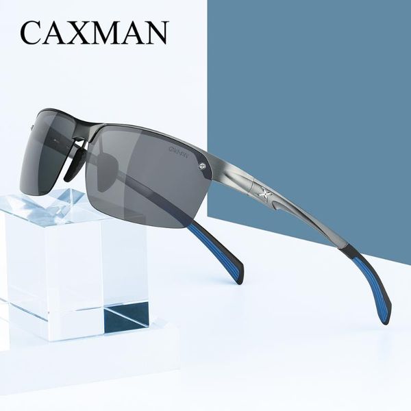 sunglasses caxman luxury al-mg polarized semi-rimless for men sports sun glasses with ar coatings lenses outdoor driver eyewear, White;black
sunglasses caxman luxury al-mg polarized semi-rimless for men sports sun glasses with ar coatings lenses outdoor driver eyewear, White;black