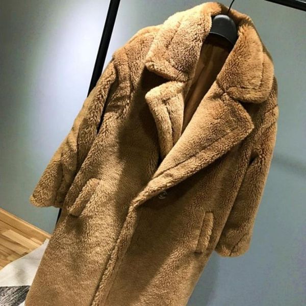 women's fur & faux london established plush shearling coats outerwear trendy oversized warm lamb wool unisex, Black
women's fur & faux london established plush shearling coats outerwear trendy oversized warm lamb wool unisex, Black