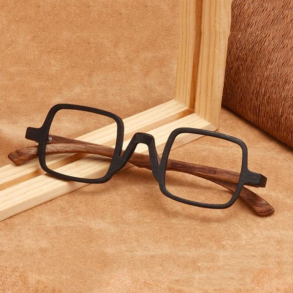 retro men real wood glasses frame square women prescription myopia optical eyeglasses small reading fashion sunglasses frames, Black
retro men real wood glasses frame square women prescription myopia optical eyeglasses small reading fashion sunglasses frames, Black