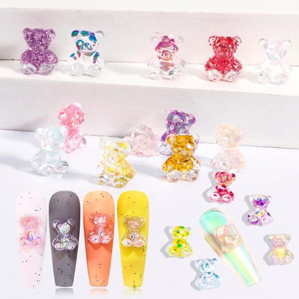 nail art decorations 30pcst 3d cartoon resin bear decoration glitter powder nails rhinestone accessories crystal glass gem manicure charms, Silver;gold
nail art decorations 30pcst 3d cartoon resin bear decoration glitter powder nails rhinestone accessories crystal glass gem manicure charms, Silver;gold