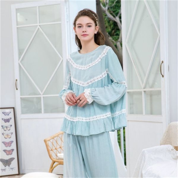 women's sleepwear pajamas set full cotton women's spring autumn sleepwear pijama sweet loose home wear clothes pyjama femme nightw, Black;red
women's sleepwear pajamas set full cotton women's spring autumn sleepwear pijama sweet loose home wear clothes pyjama femme nightw, Black;red