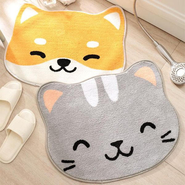 animal shape flocking cushion cartoon floor mats household bathroom and toilet entrance water-absorbing non-slip bath
animal shape flocking cushion cartoon floor mats household bathroom and toilet entrance water-absorbing non-slip bath