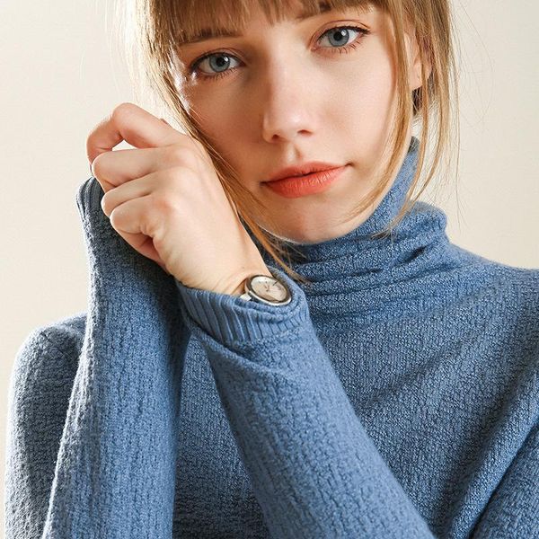 women's sweaters 2021 autumn and winter turtleneck short pullover knitting shirt european american loose bottoming sweater, White;black
women's sweaters 2021 autumn and winter turtleneck short pullover knitting shirt european american loose bottoming sweater, White;black
