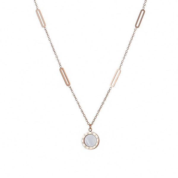 pendant necklaces light luxury niche design long striped hollow rose gold clavicle necklace women korean titanium steel roman numeral, Silver
pendant necklaces light luxury niche design long striped hollow rose gold clavicle necklace women korean titanium steel roman numeral, Silver