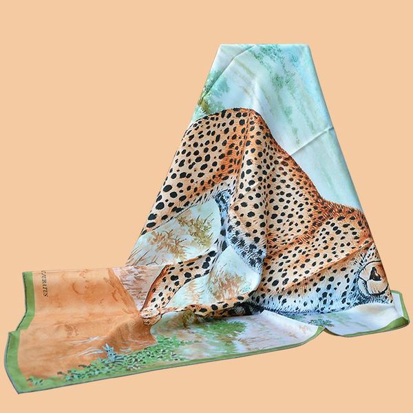 scarves huajun 2 store|| soft color "acinonyx jubatus" 90 silk square scarf twill printing process anti-wrinkle handmade sewing lu, Blue;gray
scarves huajun 2 store|| soft color "acinonyx jubatus" 90 silk square scarf twill printing process anti-wrinkle handmade sewing lu, Blue;gray