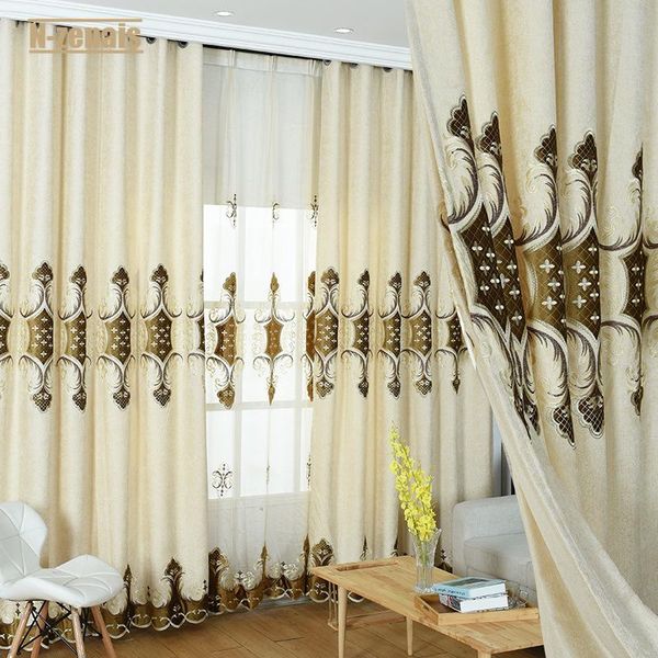 curtain & drapes european style luxury high-grade chenille blackout embroidered finished curtains for living room and bedroom
curtain & drapes european style luxury high-grade chenille blackout embroidered finished curtains for living room and bedroom