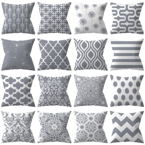 cushion/decorative pillow geometric shape pattern polyester home decoration pillowcase grey sofa cushion cover
cushion/decorative pillow geometric shape pattern polyester home decoration pillowcase grey sofa cushion cover