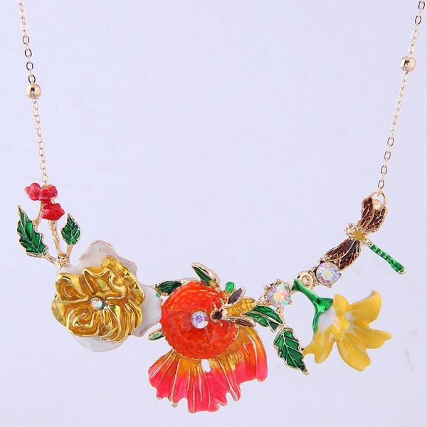 pendant necklaces mayjim european american fashion luxury forest series sweet flower after temperament necklace, Silver
pendant necklaces mayjim european american fashion luxury forest series sweet flower after temperament necklace, Silver