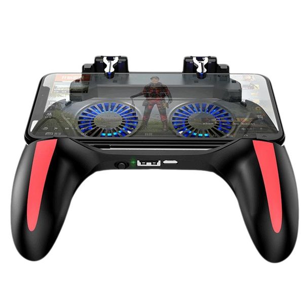 double fan cooling mobile phone gamepad controller suitable for pubg games and movies game controllers & joysticks
double fan cooling mobile phone gamepad controller suitable for pubg games and movies game controllers & joysticks