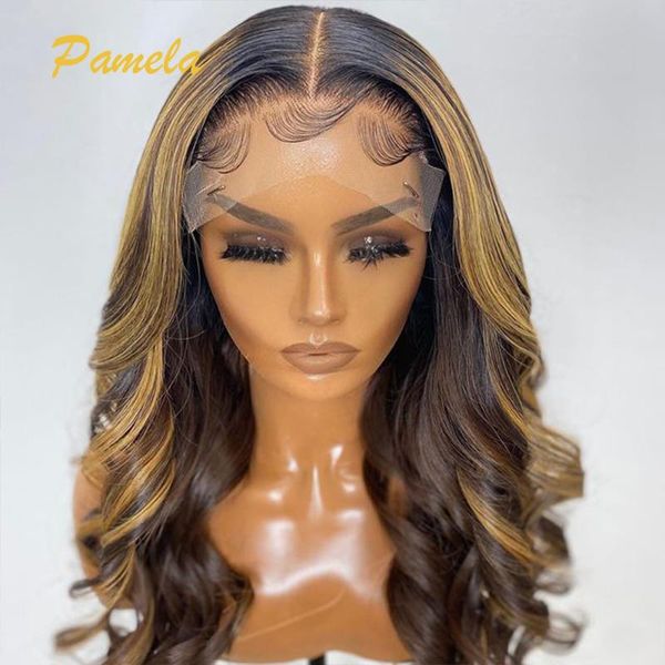 13x6 1b/27 colored lace front human hair wigs pre plucked highlight wig for black women glueless 150%, Black;brown
13x6 1b/27 colored lace front human hair wigs pre plucked highlight wig for black women glueless 150%, Black;brown