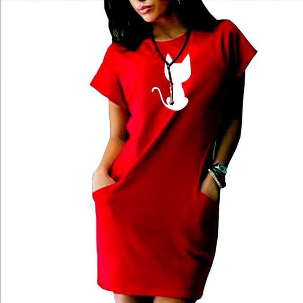 casual dresses summer women's dress 2021 fashion ladies cat printing elegant frill short sleeve waist tight, Black;gray
casual dresses summer women's dress 2021 fashion ladies cat printing elegant frill short sleeve waist tight, Black;gray