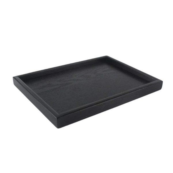 kitchen storage & organization wooden serving tray tea dishes plate- black, 25x18x2cm
kitchen storage & organization wooden serving tray tea dishes plate- black, 25x18x2cm