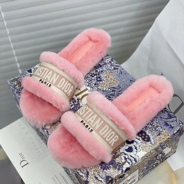 slippers designer luxury (high version) autumn and winter new wool slippers women's korean embroidery letter home versatile wear one wo, Black
slippers designer luxury (high version) autumn and winter new wool slippers women's korean embroidery letter home versatile wear one wo, Black