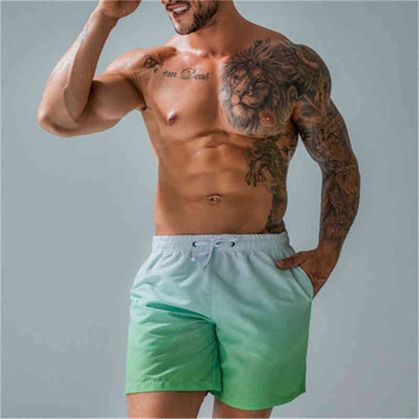 men's shorts mens gradient beach fashion trend drawstring fitness quick-drying summer male thin section breathable sports short pants k, White;black
men's shorts mens gradient beach fashion trend drawstring fitness quick-drying summer male thin section breathable sports short pants k, White;black