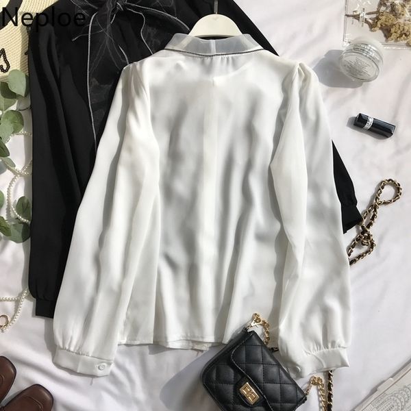 neploe 2021 new spring autumn new elegant lace up bow blouse women lantern long sleeve solid chiffon shirt slim fit blusas 47027, White
neploe 2021 new spring autumn new elegant lace up bow blouse women lantern long sleeve solid chiffon shirt slim fit blusas 47027, White