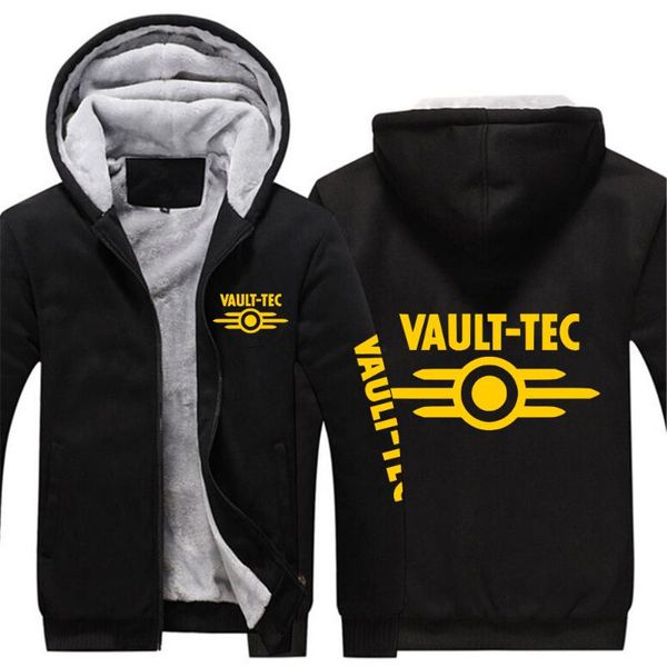 men's hoodies & sweatshirts game vault tec sportwear 2021 cotton flesh man's casual coats warm zipper thicken fleece jackets, Black
men's hoodies & sweatshirts game vault tec sportwear 2021 cotton flesh man's casual coats warm zipper thicken fleece jackets, Black