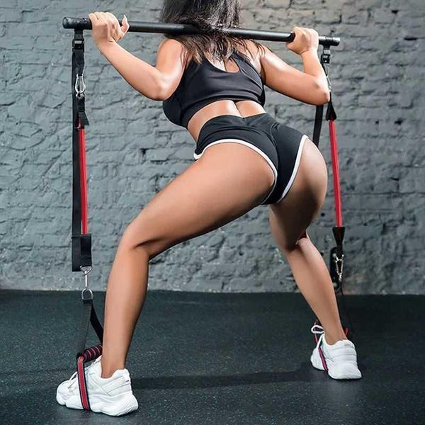 resistance bands squat tension belt with 94cm pole set home portable fitness muscle training rubber high elastic equipment
resistance bands squat tension belt with 94cm pole set home portable fitness muscle training rubber high elastic equipment