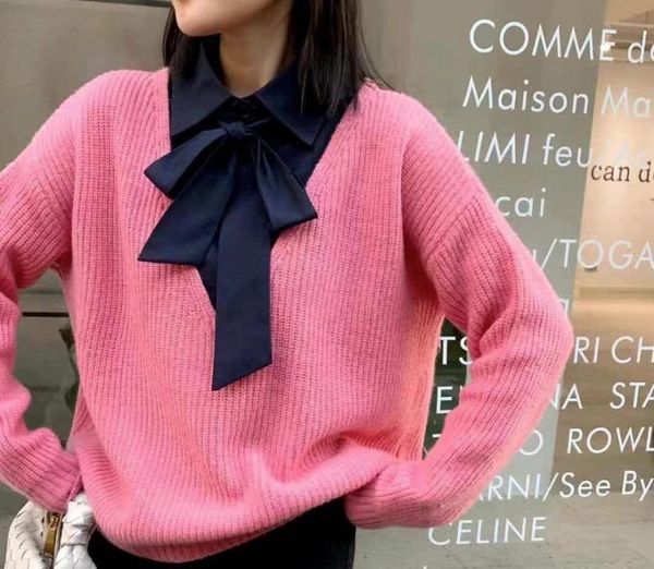 women's sweaters 2021 spring luxury patchwork ladies casual knitted jumper clothes winter christmas runway women pullovers wool, White;black
women's sweaters 2021 spring luxury patchwork ladies casual knitted jumper clothes winter christmas runway women pullovers wool, White;black