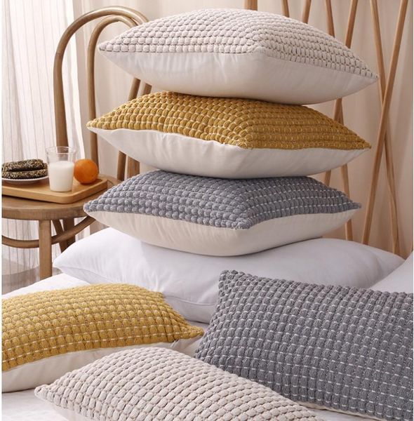 cushion/decorative pillow beige grey yellow jacquard cover corn embroidery home decor cushion living room decoration pillowcase 30x50/45x45
cushion/decorative pillow beige grey yellow jacquard cover corn embroidery home decor cushion living room decoration pillowcase 30x50/45x45