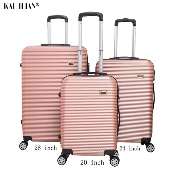 suitcases 3pcs 20/24/28 inch rolling luggage set sipnner wheels abs+pc women travel suitcase cabin carry-on trolley box
suitcases 3pcs 20/24/28 inch rolling luggage set sipnner wheels abs+pc women travel suitcase cabin carry-on trolley box