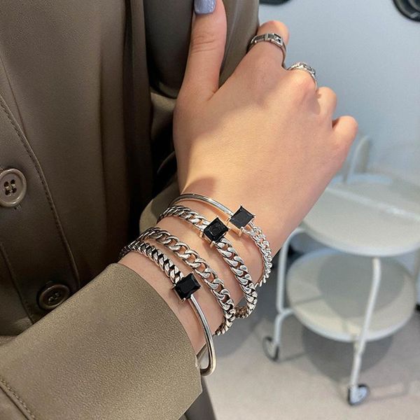 bangle stylish bracelets for women black luxury zircon joker stainless steel bracelet european and the united states 2021 style
bangle stylish bracelets for women black luxury zircon joker stainless steel bracelet european and the united states 2021 style