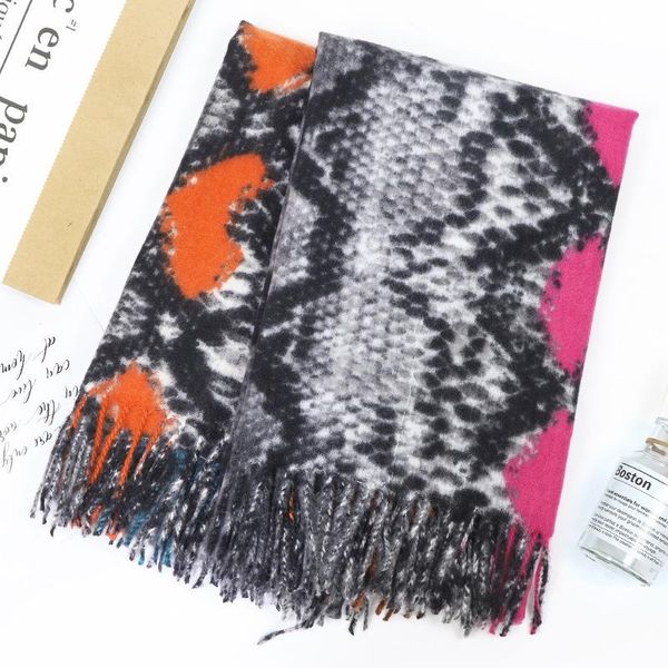 scarves personality snakeskin brand designer scarf women winter warm cashmere fashion leopard pashmina bufanda mujer, Blue;gray
scarves personality snakeskin brand designer scarf women winter warm cashmere fashion leopard pashmina bufanda mujer, Blue;gray