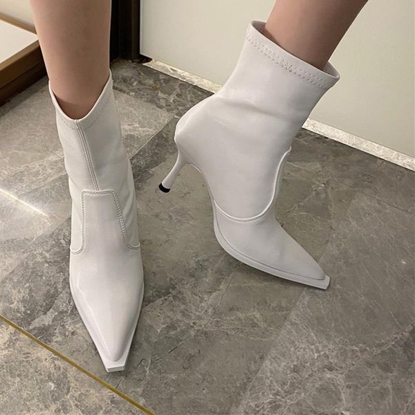 boots women heel pointed toe white heeled fall ladies dress shoes fashion high ankle black bottines talons
boots women heel pointed toe white heeled fall ladies dress shoes fashion high ankle black bottines talons