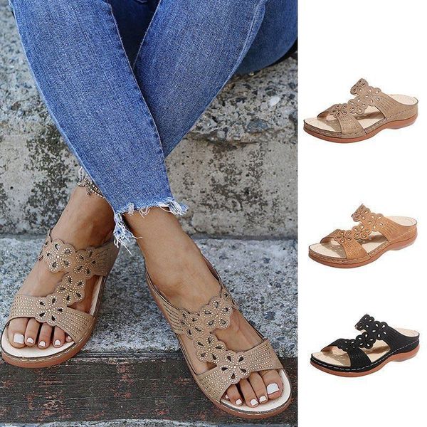 vintage wedges slippers women's shoes large size 43 platform heels ladies slides hollow out flowers sewing 2021 summer, Black
vintage wedges slippers women's shoes large size 43 platform heels ladies slides hollow out flowers sewing 2021 summer, Black