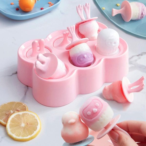 1pack reusable silicone popsicle molds diy ice sticks 6-cavity cream tray holders family kitchen gadget baking moulds
1pack reusable silicone popsicle molds diy ice sticks 6-cavity cream tray holders family kitchen gadget baking moulds