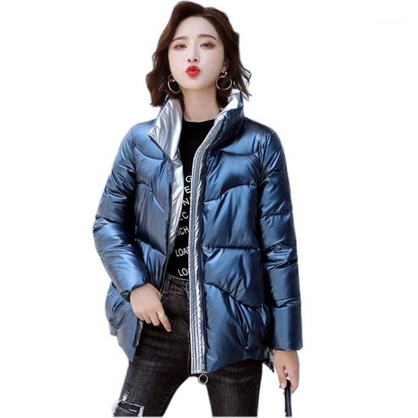 women's down & parkas 2021 fashion short glossy padded jacket women winter parka loose students thick warm coat plus size cotton outerw, Black
women's down & parkas 2021 fashion short glossy padded jacket women winter parka loose students thick warm coat plus size cotton outerw, Black