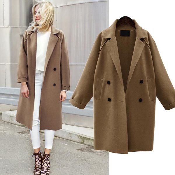 women's trench coats 2021 winter windbreaker women casual single breasted turn-down collar european version wool outerwear, Tan;black
women's trench coats 2021 winter windbreaker women casual single breasted turn-down collar european version wool outerwear, Tan;black