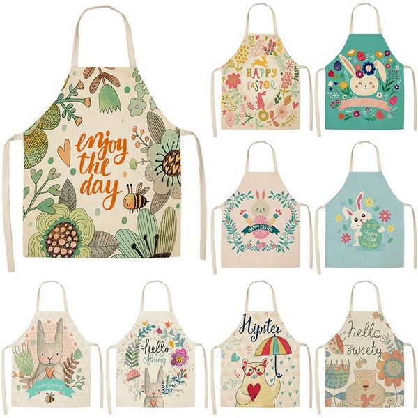aprons bear letter kitchen for women cotton linen bibs household cleaning pinafore home cooking apron 55x68cm
aprons bear letter kitchen for women cotton linen bibs household cleaning pinafore home cooking apron 55x68cm