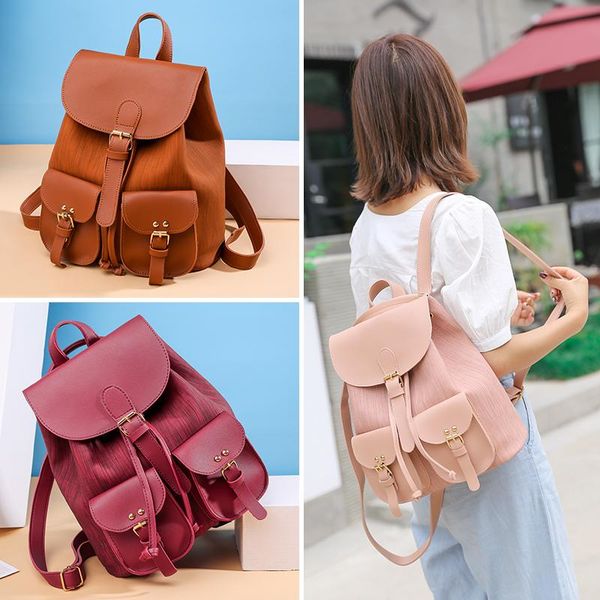 backpack women's fashion pu leather large capacity college style 
backpack women's fashion pu leather large capacity college style