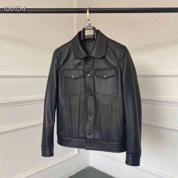men coat spring and autumn 2021 new arrival genuine leather et real cowhide turn-down collar cloth s-xxxl, Black
men coat spring and autumn 2021 new arrival genuine leather et real cowhide turn-down collar cloth s-xxxl, Black