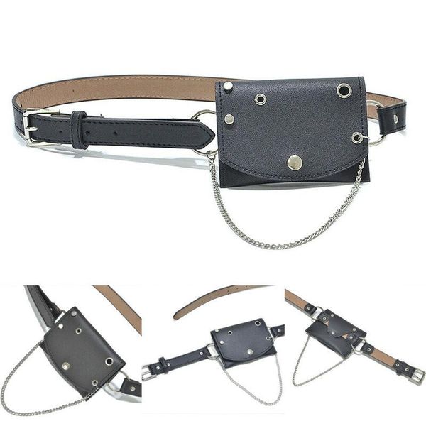 fashion black waist bag women belt pack pu leather chain handbag travel bags ladies belly portable phone pouch
fashion black waist bag women belt pack pu leather chain handbag travel bags ladies belly portable phone pouch