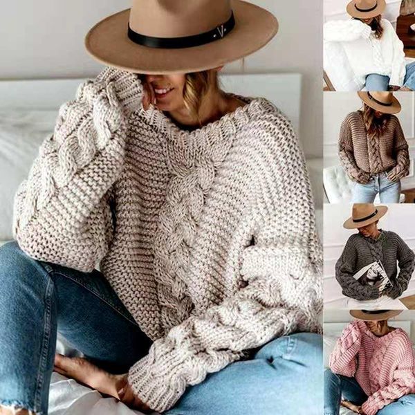 women's sweaters turtleneck autumn and winter pullover knitted long sleeve thick loose off shoulder sweater, White;black
women's sweaters turtleneck autumn and winter pullover knitted long sleeve thick loose off shoulder sweater, White;black
