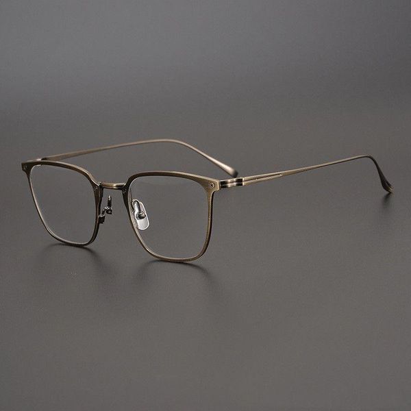 fashion sunglasses frames brand designer glasses titanium men women classic square frame japanese handmade eyeglasses super, Black
fashion sunglasses frames brand designer glasses titanium men women classic square frame japanese handmade eyeglasses super, Black