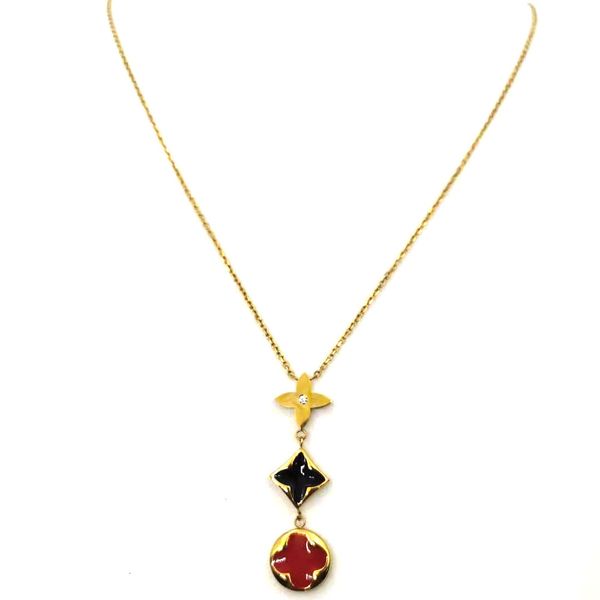 lucky grass titanium steel necklace ins minority design korean fashion women's clavicle chain direct sales, Black
lucky grass titanium steel necklace ins minority design korean fashion women's clavicle chain direct sales, Black