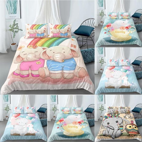 bedding sets cartoon cute elephant set for gilrls princess bedroom duvet cover lovely pink baby single twin quilt 2/3 pcs
bedding sets cartoon cute elephant set for gilrls princess bedroom duvet cover lovely pink baby single twin quilt 2/3 pcs