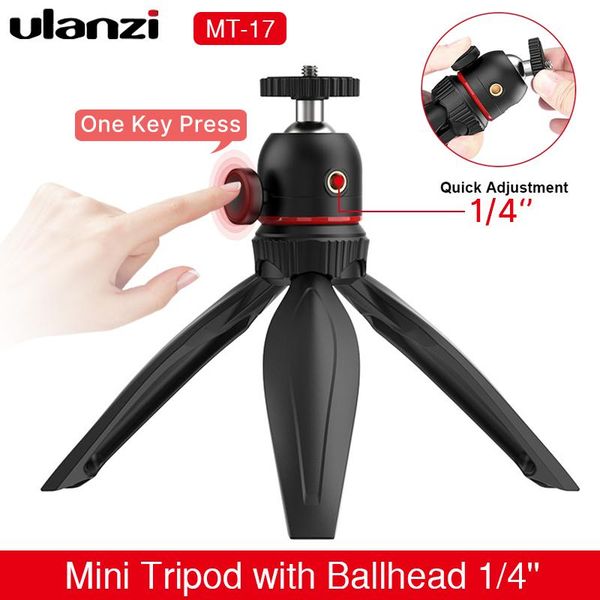 ulanzi mt-17 mini tripod adjustable detachable 360 rotation ballhead smartphone vlog 9 with 1/4 screw monopod tripods
ulanzi mt-17 mini tripod adjustable detachable 360 rotation ballhead smartphone vlog 9 with 1/4 screw monopod tripods