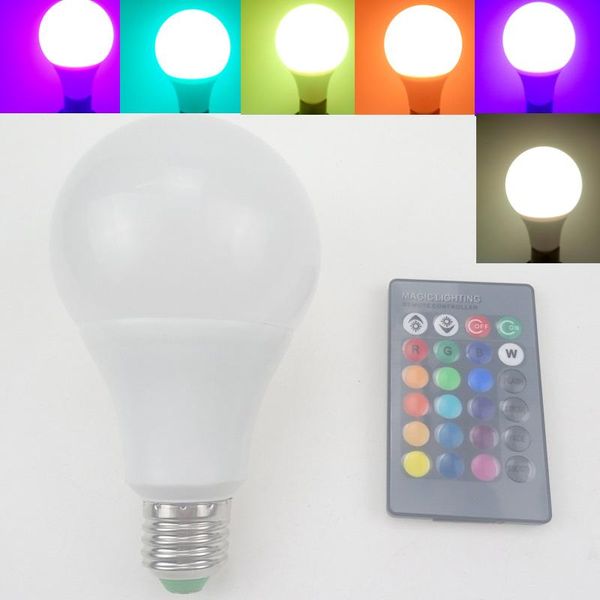 bulbs rgb led lamp e27 10w 220v 240v 110v for modern indoor disco dj party lighting lampara 16 colors changing with remote controller
bulbs rgb led lamp e27 10w 220v 240v 110v for modern indoor disco dj party lighting lampara 16 colors changing with remote controller