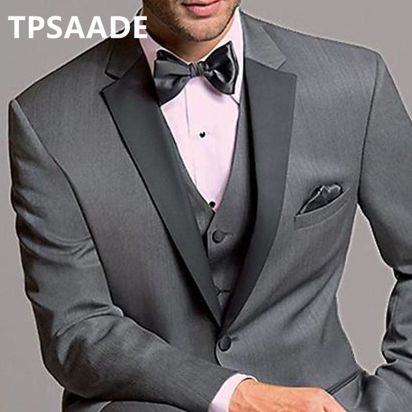 arrival gray men suit 3 pieces terno custom tailored slim fit lapel cran wedding groom made blazer men's suits & blazers, White;black
arrival gray men suit 3 pieces terno custom tailored slim fit lapel cran wedding groom made blazer men's suits & blazers, White;black
