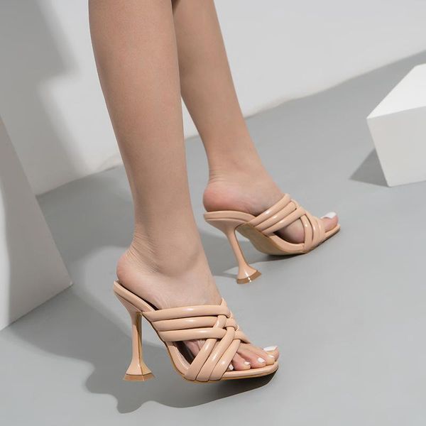 sandals women's peep toe cross bandage high heel 2021 summer square head hollow weave ladies modern fashion shoes, Black
sandals women's peep toe cross bandage high heel 2021 summer square head hollow weave ladies modern fashion shoes, Black