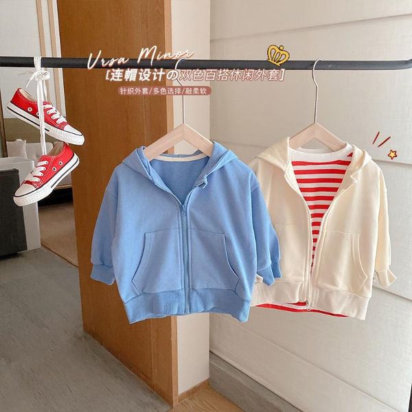 jackets toddler kids baby girls casual autumn full sleeve hooded zipper solid outwear chidlren clothes jacket coat 6m-6y, Blue;gray
jackets toddler kids baby girls casual autumn full sleeve hooded zipper solid outwear chidlren clothes jacket coat 6m-6y, Blue;gray