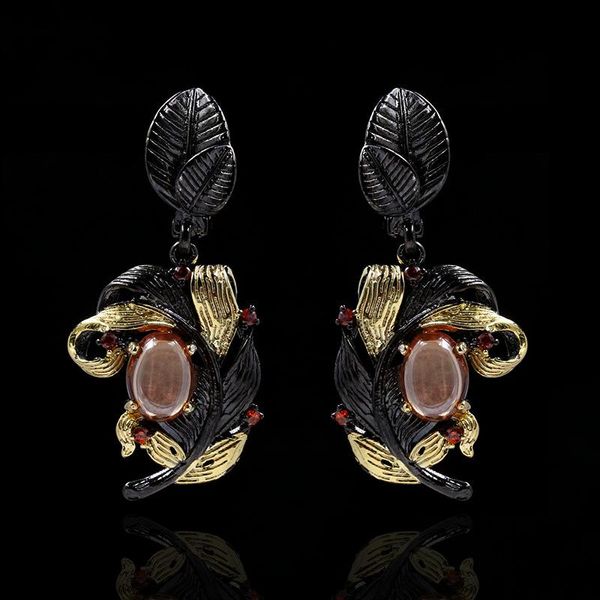 elegant ladies pendant earrings leaf winding flower transparent crystal jewelry luxury 925 silver black gold stud, Golden;silver
elegant ladies pendant earrings leaf winding flower transparent crystal jewelry luxury 925 silver black gold stud, Golden;silver