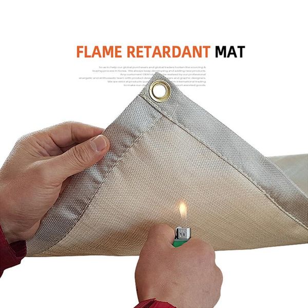 outdoor pads camping fireproof cloth heat insulation pad flame retardant high temperature
outdoor pads camping fireproof cloth heat insulation pad flame retardant high temperature